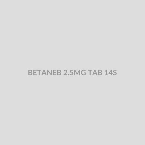 BETANEB 2.5MG TAB 14S - Bolan Clinic Pharmacy