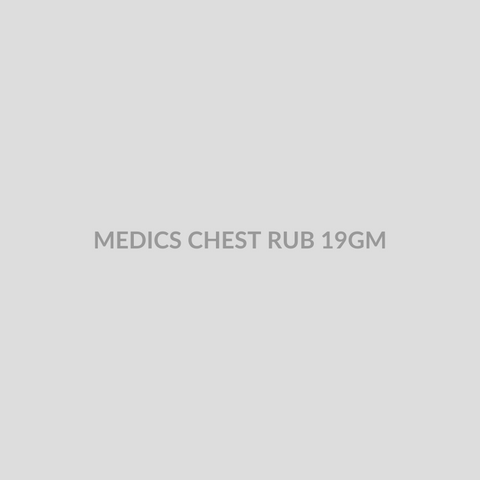 MEDICS CHEST RUB 19GM - Bolan Clinic Pharmacy