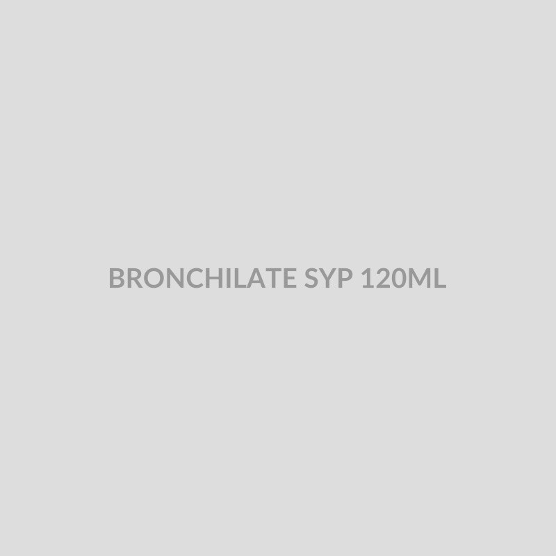 BRONCHILATE SYP 120ML - Bolan Clinic Pharmacy