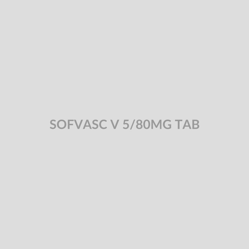SOFVASC V 5/80MG TAB - Bolan Clinic Pharmacy