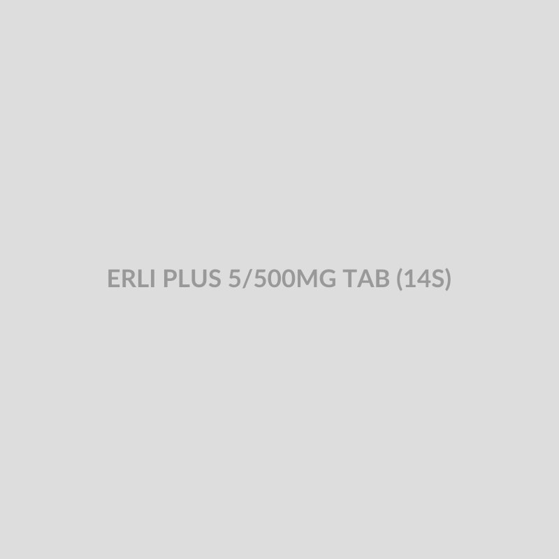 ERLI PLUS 5/500MG TAB (14S) - Bolan Clinic Pharmacy