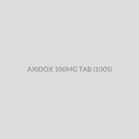 AXIDOX 100MG TAB (100S) - Bolan Clinic Pharmacy