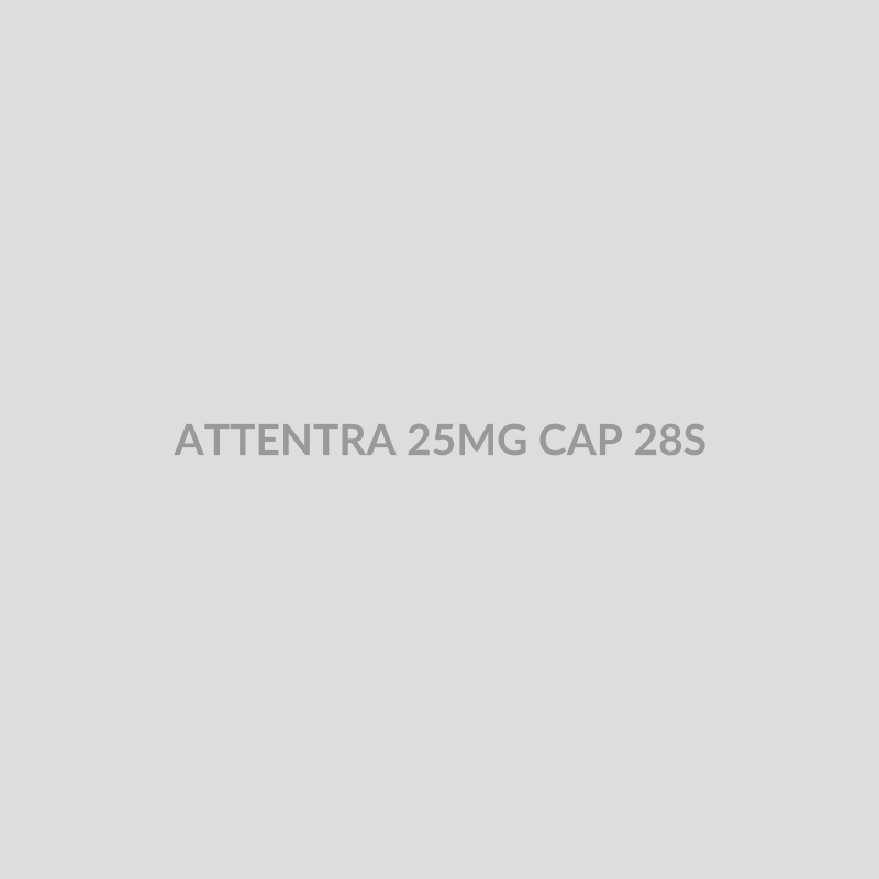 ATTENTRA 25MG CAP 28S - Bolan Clinic Pharmacy