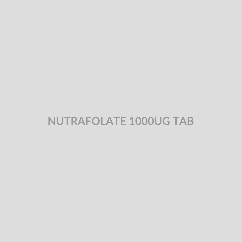 NUTRAFOLATE 1000UG TAB - Bolan Clinic Pharmacy