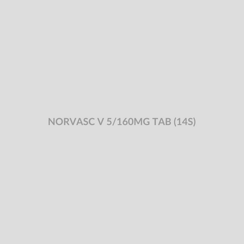 NORVASC V 5/160MG TAB (14S) - Bolan Clinic Pharmacy