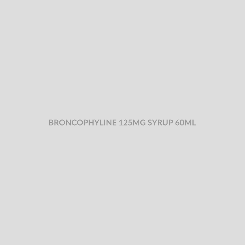 BRONCOPHYLINE 125MG SYRUP 60ML - Bolan Clinic Pharmacy