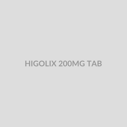 HIGOLIX 200MG TAB - Bolan Clinic Pharmacy