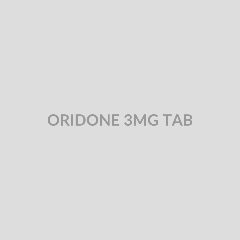 ORIDONE 3MG TAB - Bolan Clinic Pharmacy