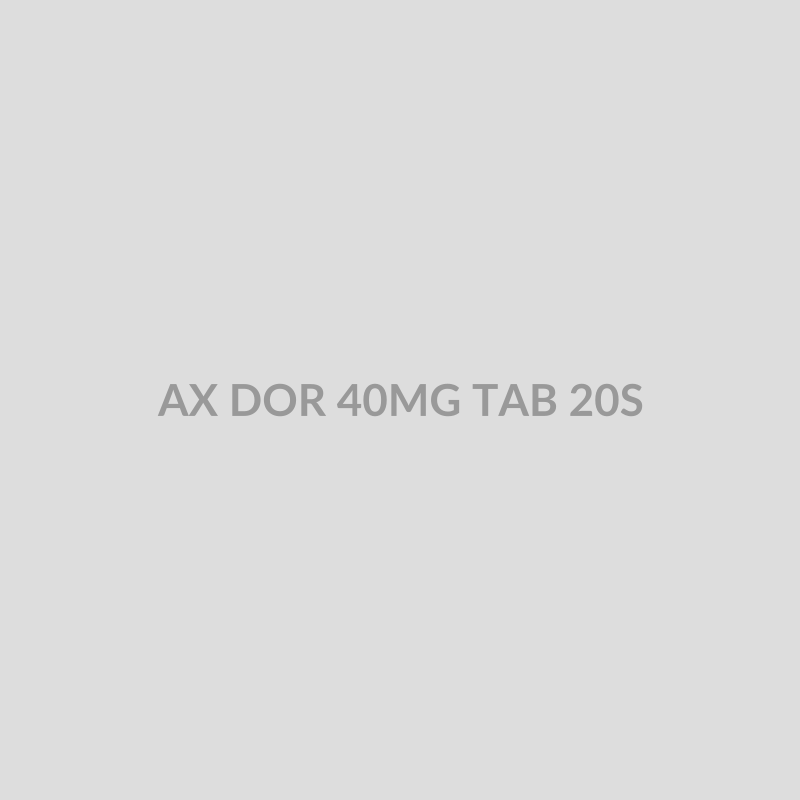 AX DOR 40MG TAB 20S - Bolan Clinic Pharmacy