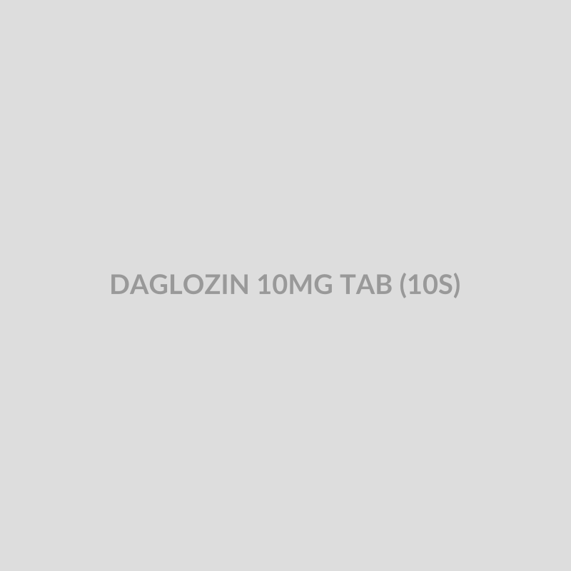 DAGLOZIN 10MG TAB (10S) - Bolan Clinic Pharmacy
