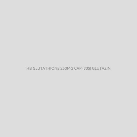 HB GLUTATHIONE 250MG CAP (30S) GLUTAZIN - Bolan Clinic Pharmacy