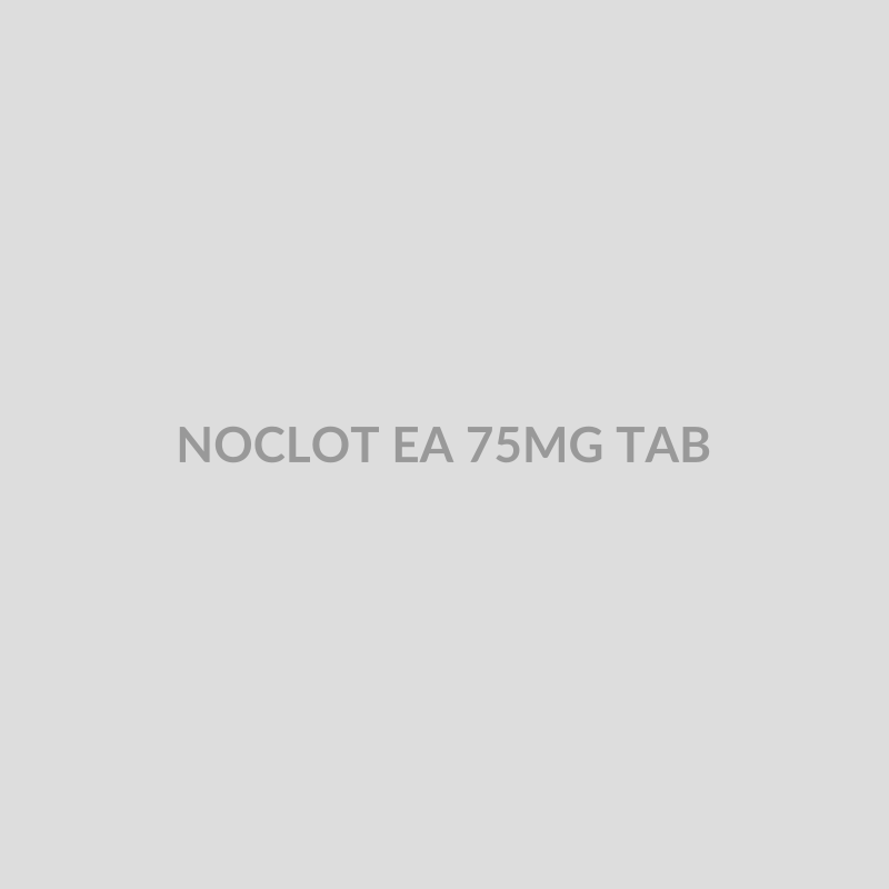 NOCLOT EA 75MG TAB - Bolan Clinic Pharmacy