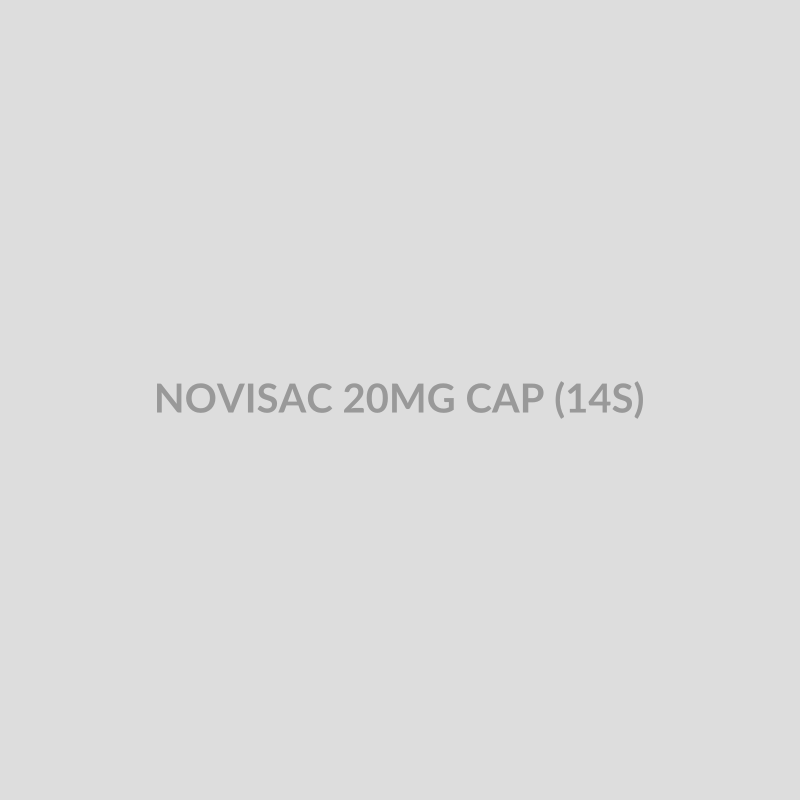 NOVISAC 20MG CAP (14S) - Bolan Clinic Pharmacy
