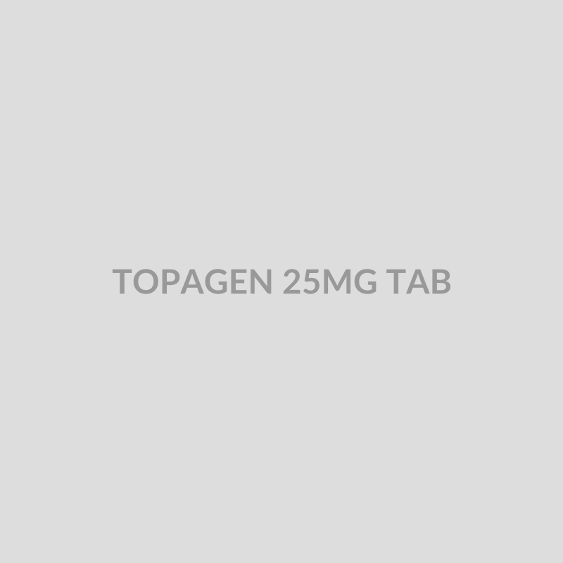 TOPAGEN 25MG TAB - Bolan Clinic Pharmacy