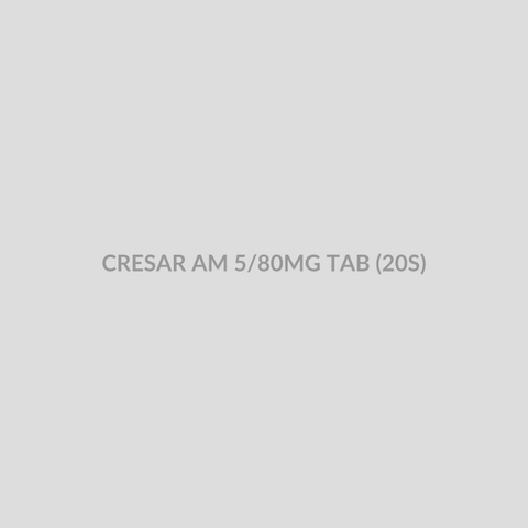 CRESAR AM 5/80MG TAB (20S) - Bolan Clinic Pharmacy