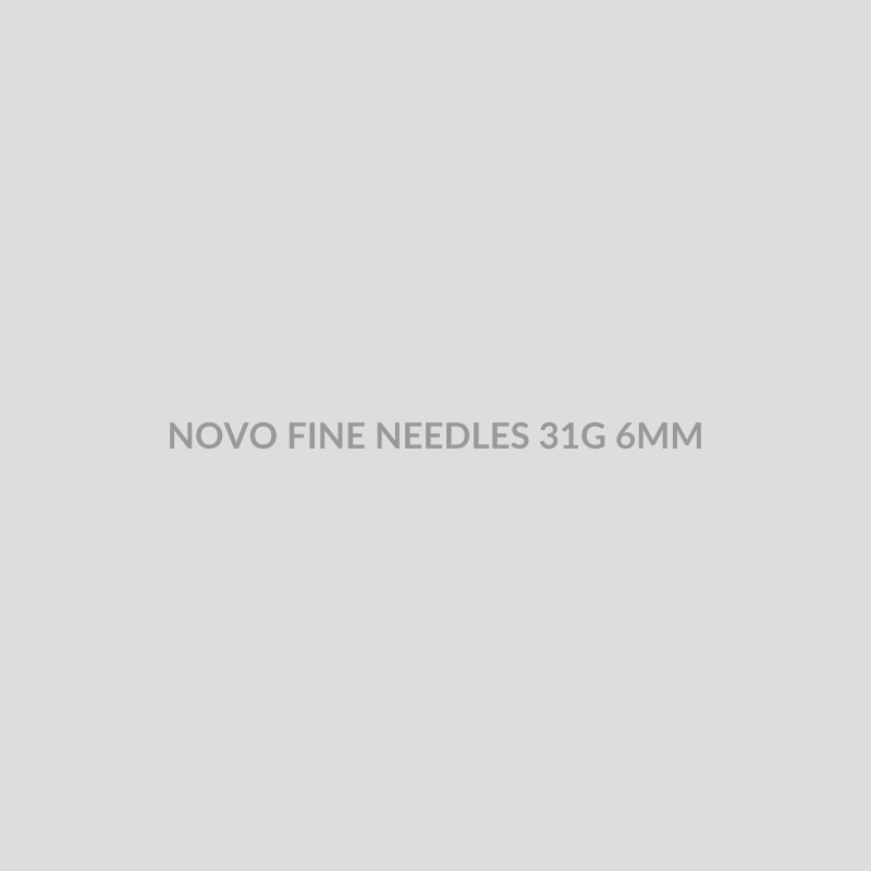 NOVO FINE NEEDLES 31G 6MM - Bolan Clinic Pharmacy