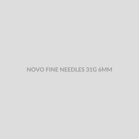 NOVO FINE NEEDLES 31G 6MM - Bolan Clinic Pharmacy
