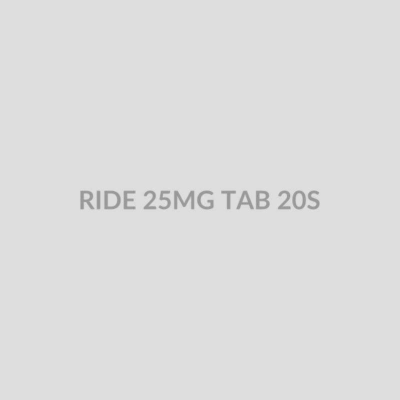 RIDE 25MG TAB 20S - Bolan Clinic Pharmacy