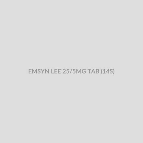 EMSYN LEE 25/5MG TAB (14S) - Bolan Clinic Pharmacy