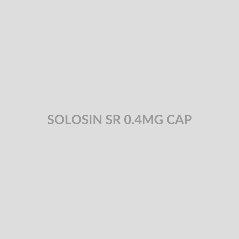 SOLOSIN SR 0.4MG CAP - Bolan Clinic Pharmacy