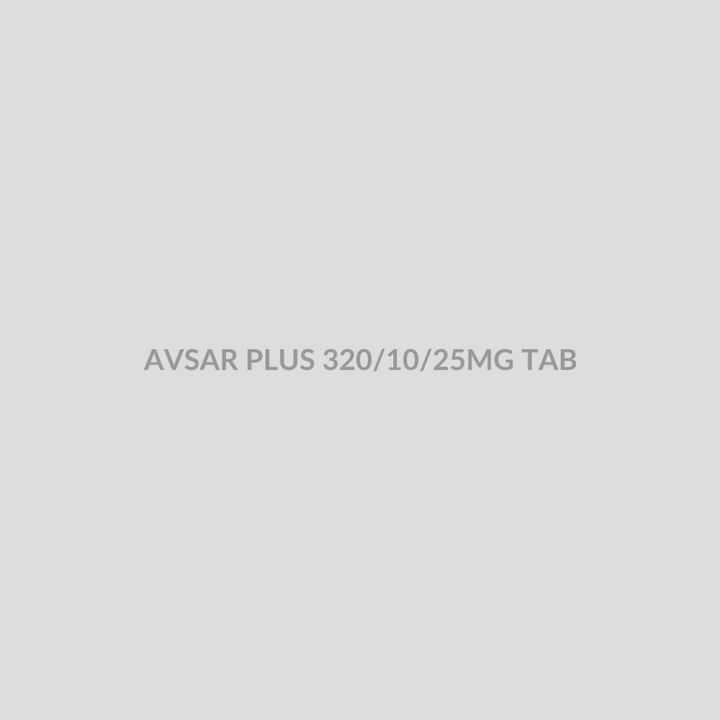 AVSAR PLUS 320/10/25MG TAB - Bolan Clinic Pharmacy