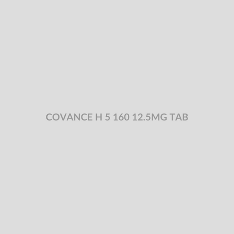 COVANCE H 5 160 12.5MG TAB - Bolan Clinic Pharmacy