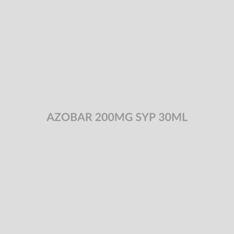AZOBAR 200MG SYP 30ML - Bolan Clinic Pharmacy