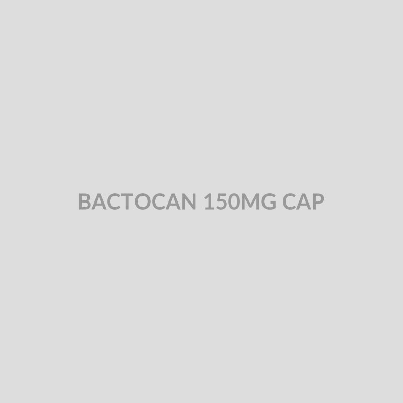 BACTOCAN 150MG CAP - Bolan Clinic Pharmacy