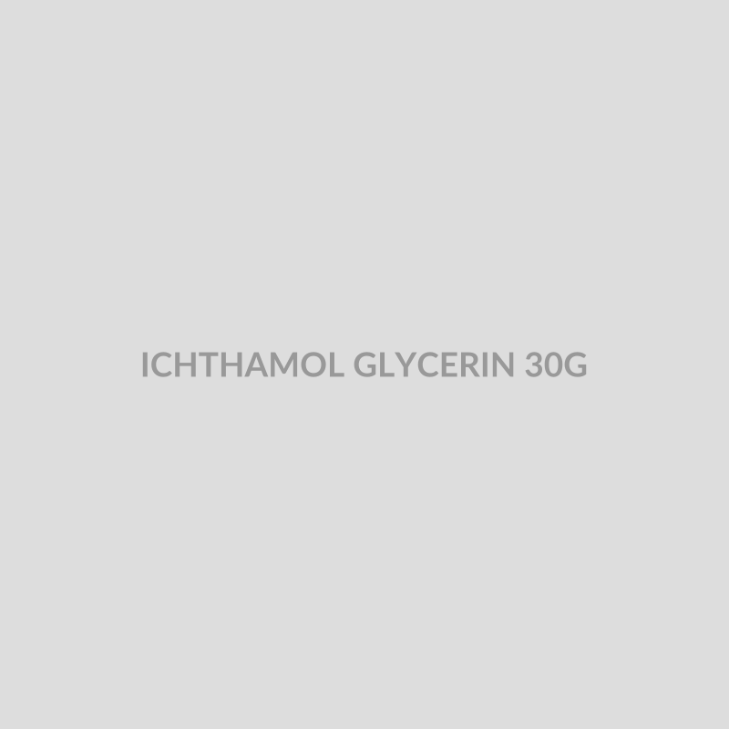 ICHTHAMOL GLYCERIN 30G - Bolan Clinic Pharmacy