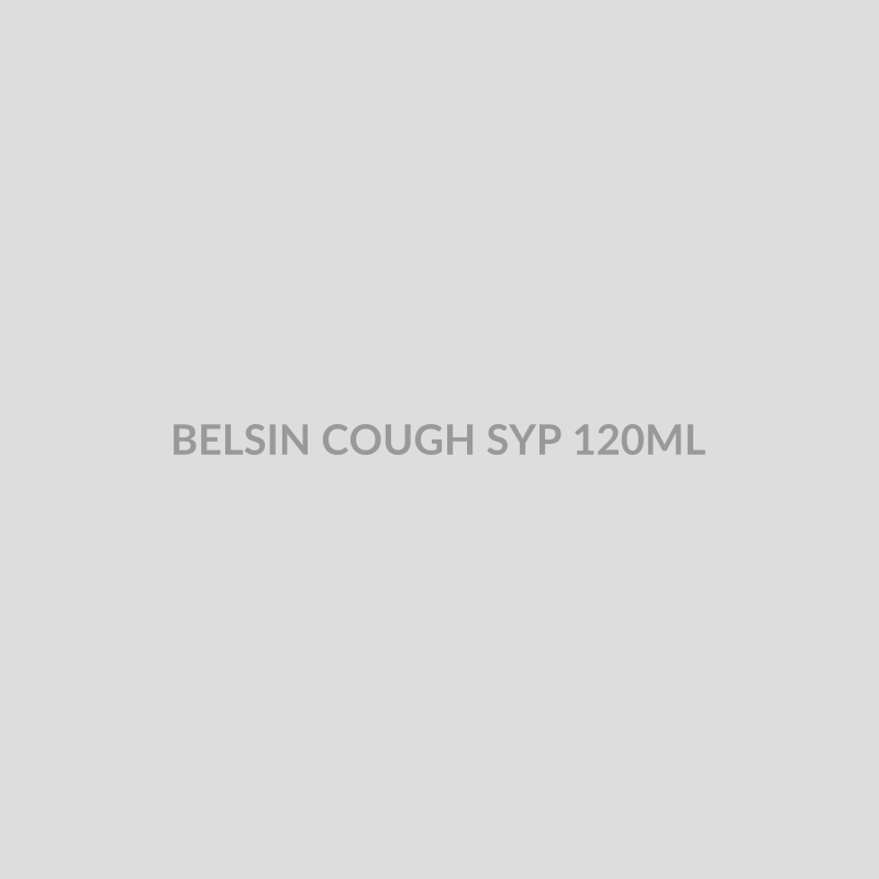 BELSIN COUGH SYP 120ML - Bolan Clinic Pharmacy