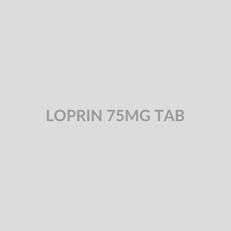 LOPRIN 75MG TAB - Bolan Clinic Pharmacy
