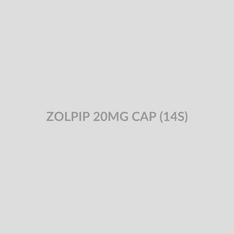 ZOLPIP 20MG CAP (14S) - Bolan Clinic Pharmacy