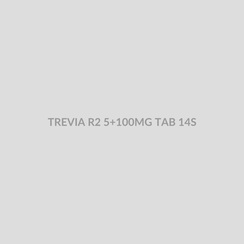 TREVIA R2 5+100MG TAB 14S - Bolan Clinic Pharmacy