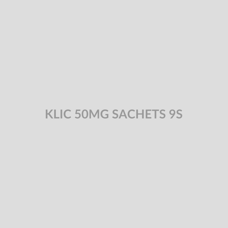 KLIC 50MG SACHETS 9S - Bolan Clinic Pharmacy