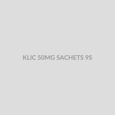 KLIC 50MG SACHETS 9S - Bolan Clinic Pharmacy