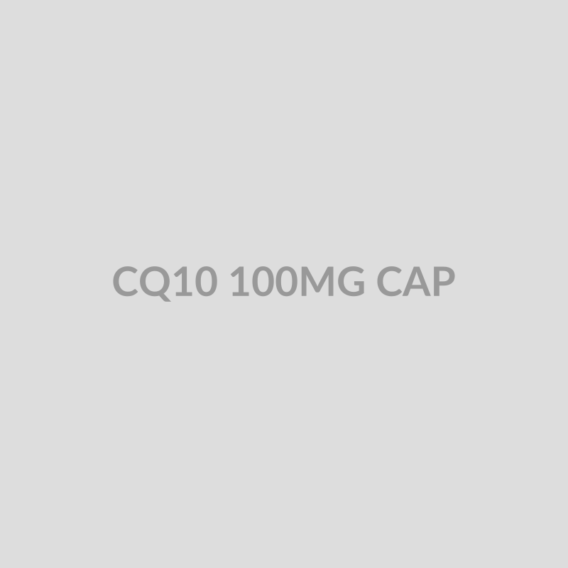 CQ10 100MG CAP - Bolan Clinic Pharmacy