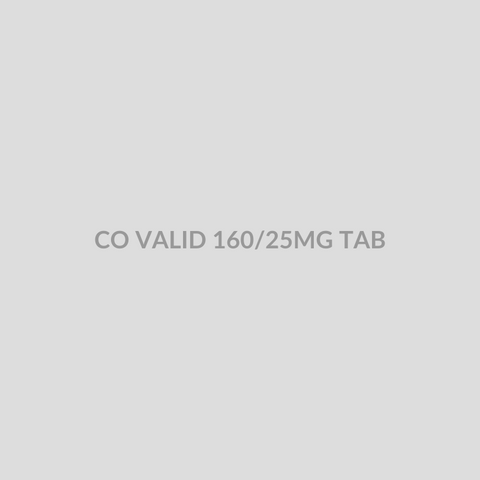 CO VALID 160/25MG TAB - Bolan Clinic Pharmacy
