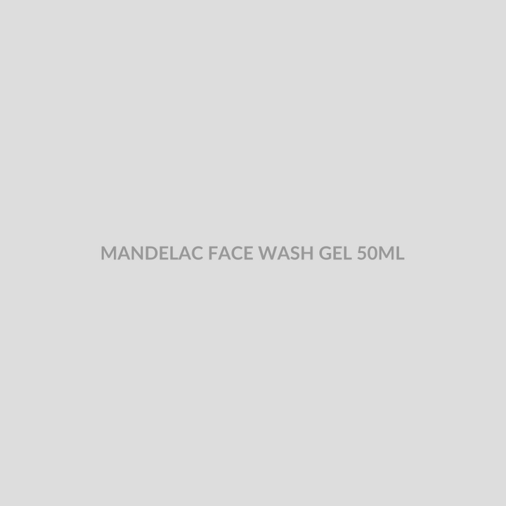 MANDELAC FACE WASH GEL 50ML - Bolan Clinic Pharmacy
