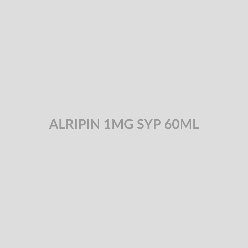 ALRIPIN 1MG SYP 60ML - Bolan Clinic Pharmacy