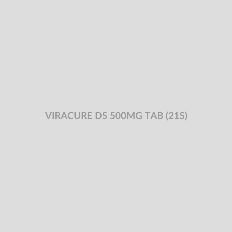 VIRACURE DS 500MG TAB (21S) - Bolan Clinic Pharmacy