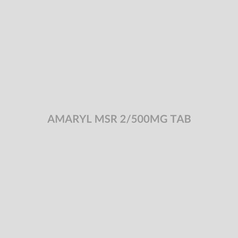 AMARYL MSR 2/500MG TAB - Bolan Clinic Pharmacy