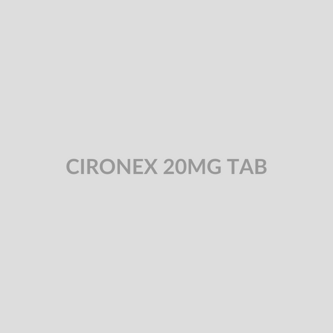 CIRONEX 20MG TAB - Bolan Clinic Pharmacy