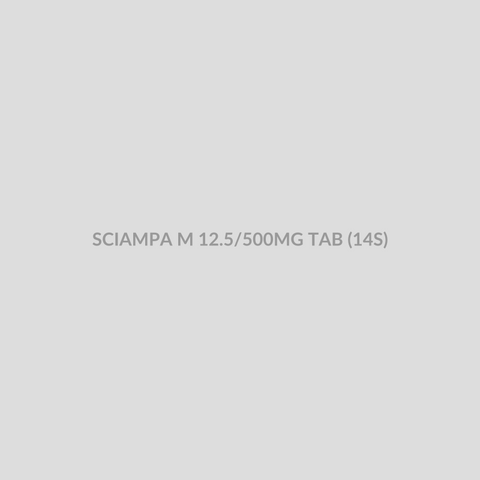 SCIAMPA M 12.5/500MG TAB (14S) - Bolan Clinic Pharmacy