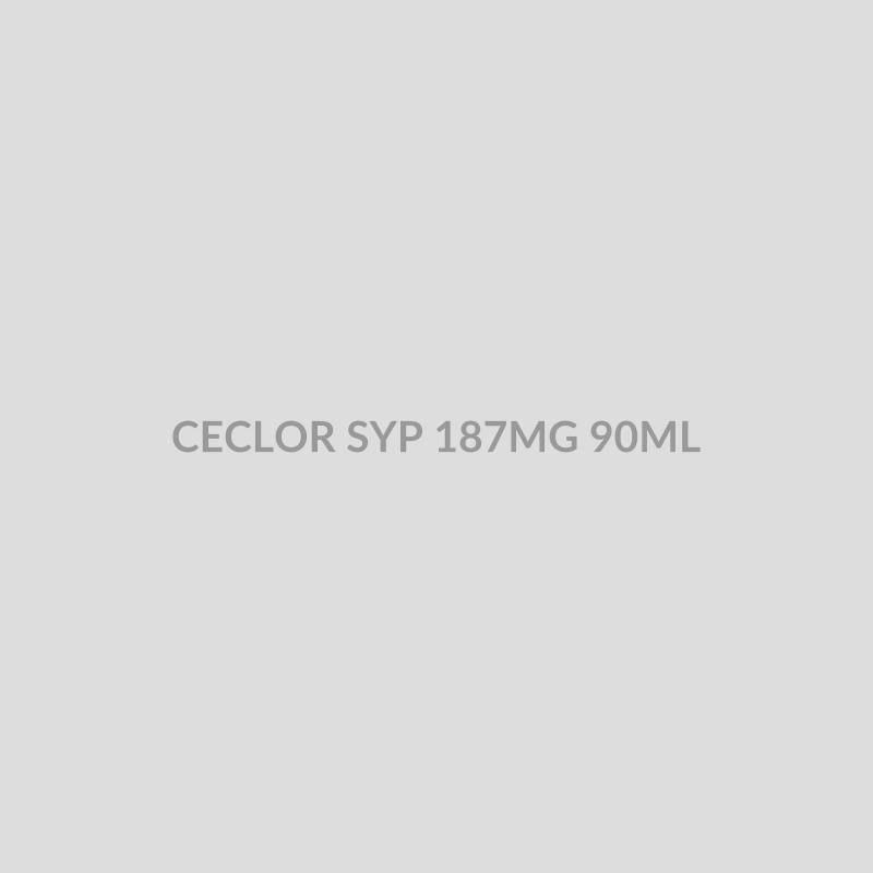 CECLOR SYP 187MG 90ML - Bolan Clinic Pharmacy
