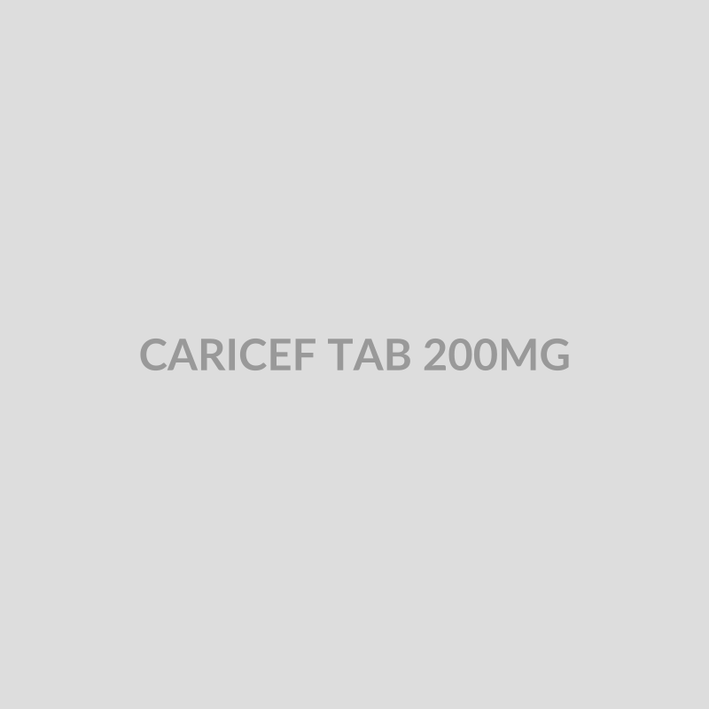CARICEF TAB 200MG - Bolan Clinic Pharmacy