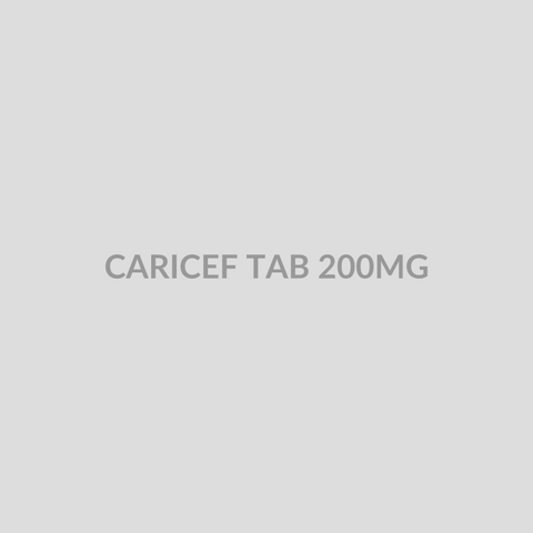 CARICEF TAB 200MG - Bolan Clinic Pharmacy