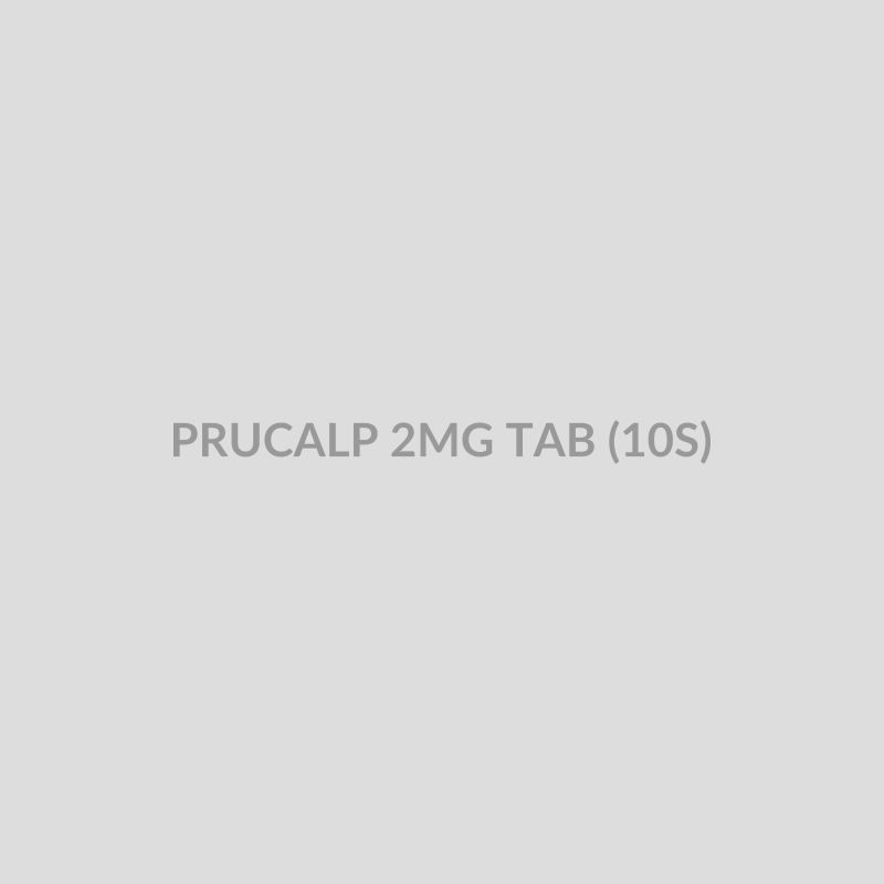PRUCALP 2MG TAB (10S) - Bolan Clinic Pharmacy