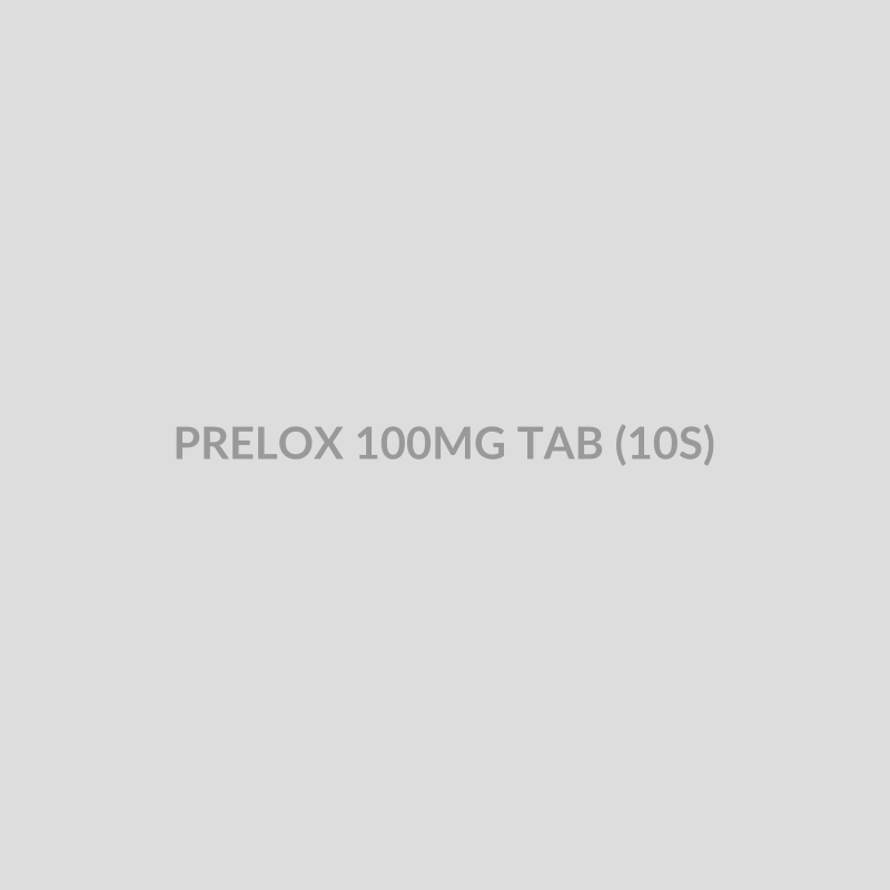 PRELOX 100MG TAB (10S) - Bolan Clinic Pharmacy