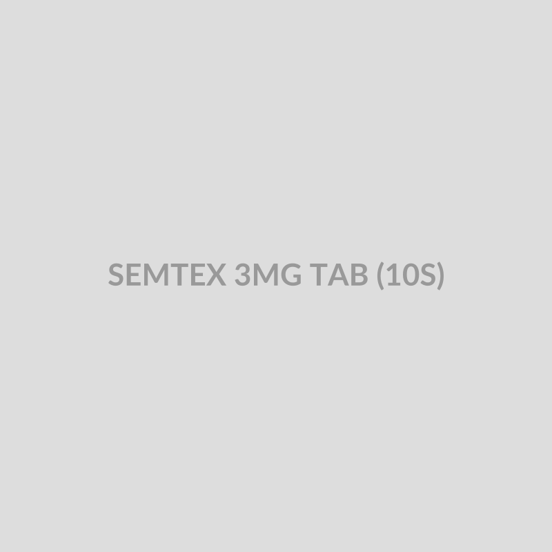 SEMTEX 3MG TAB (10S) - Bolan Clinic Pharmacy