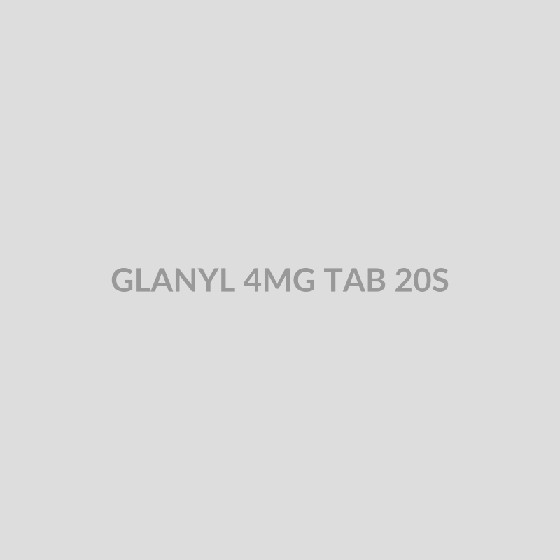 GLANYL 4MG TAB 20S - Bolan Clinic Pharmacy